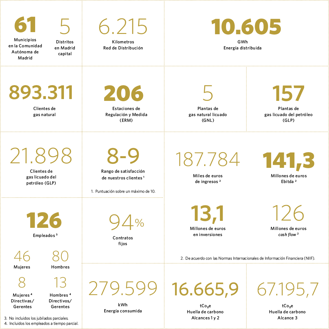 Principales Magnitudes MRG